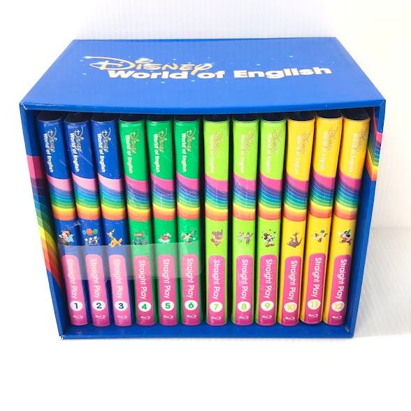 ディズニー英語システム ストレートプレイ Blu-ray 2019年 ほぼ未開封