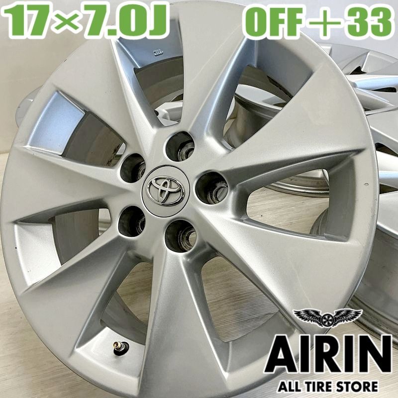 ☆☆17インチトヨタ純正アルミ&タイヤ☆☆ TOYOTA アクアG\u0027s純正 17インチ アルミホイール(中古) ＆ TOYO ナノ