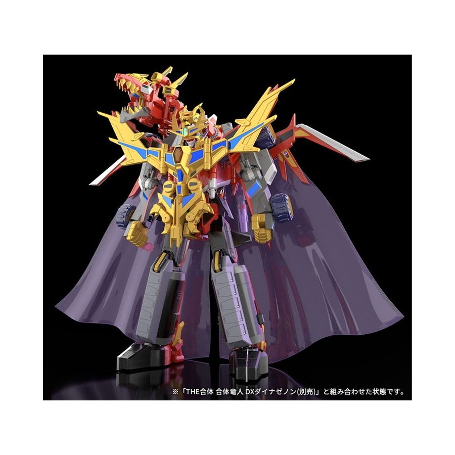 GOOD SMILE COMPANY - (再販) GOODSMILE ONLINE SHOP限定 THE合体 グリッドナイト&amp;ゴルドバーン 劇場版『グリッドマン ユニバース』 完成品 可動フィギュア グッドスマイルカンパニー THE合体 グリッドナイト＆ゴルドバーン