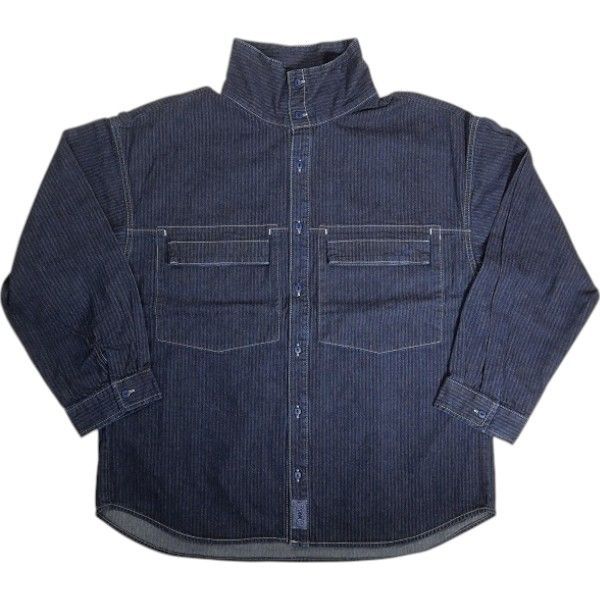 Size【L】 TENDERLOIN テンダーロイン DENIM HB MOCK NECK SHT INDIGO デニムシャツ インディゴ 【中古品-非常に良い】 20813710