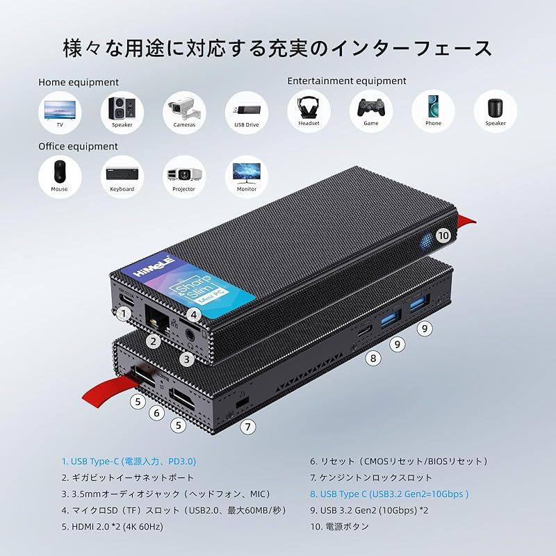HiMeLE PCG02 Pro スティックPC N100ファンレスミニPC fanless mini pc