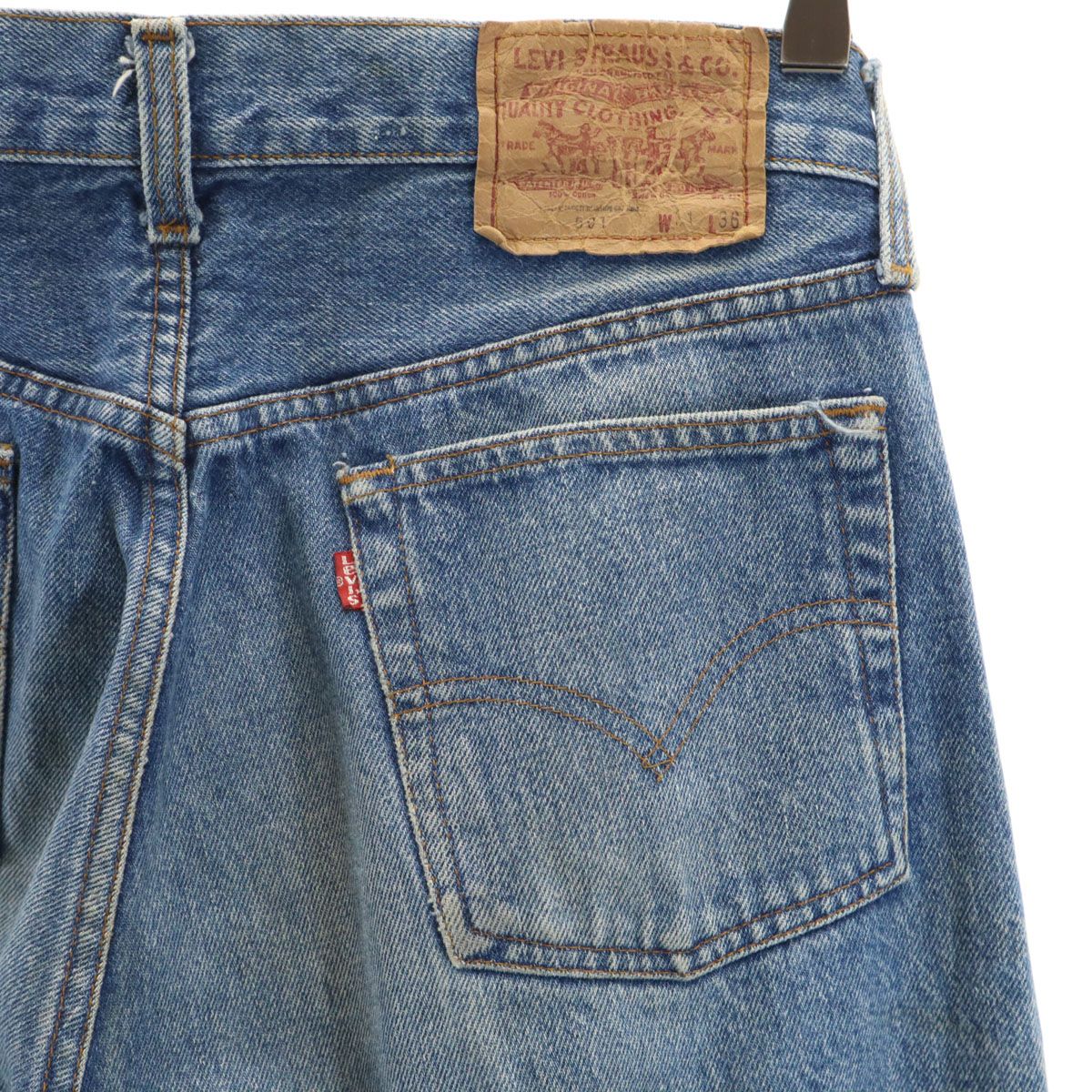 80s リーバイス　501 0000 バレンシア工場　アメリカ製　デニムパンツ Levi's リーバイス 80s 501 バレンシア工場 555 オールド デニムパンツ