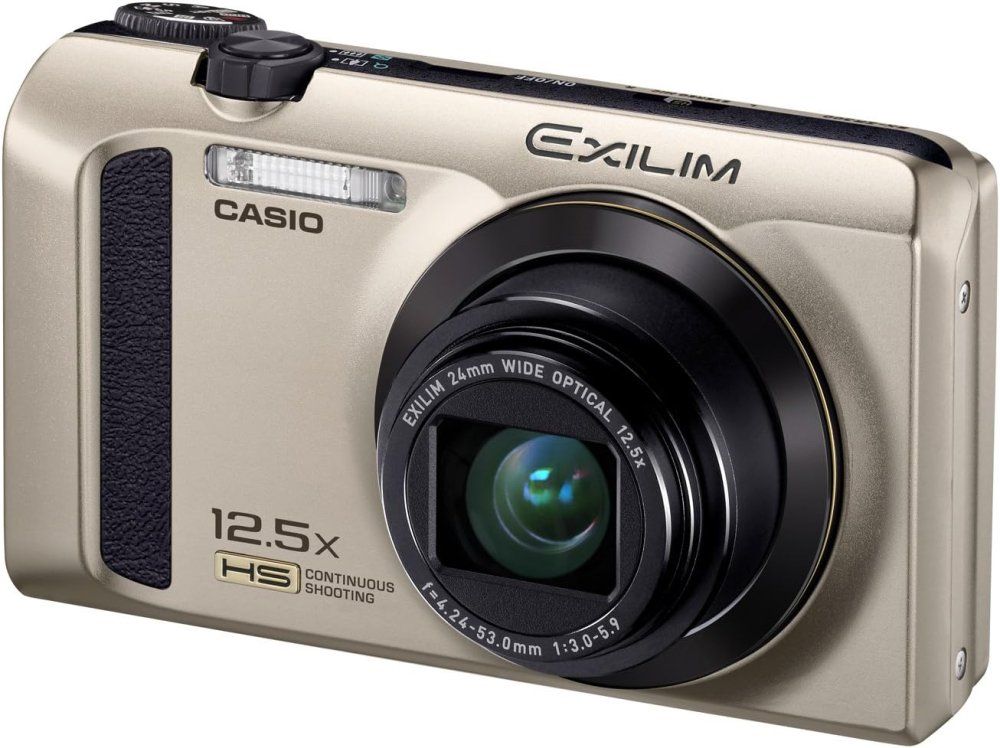 CASIO デジタルカメラ EXILIM 1610万画素 光学ズーム12.5倍 EX-ZR300GD