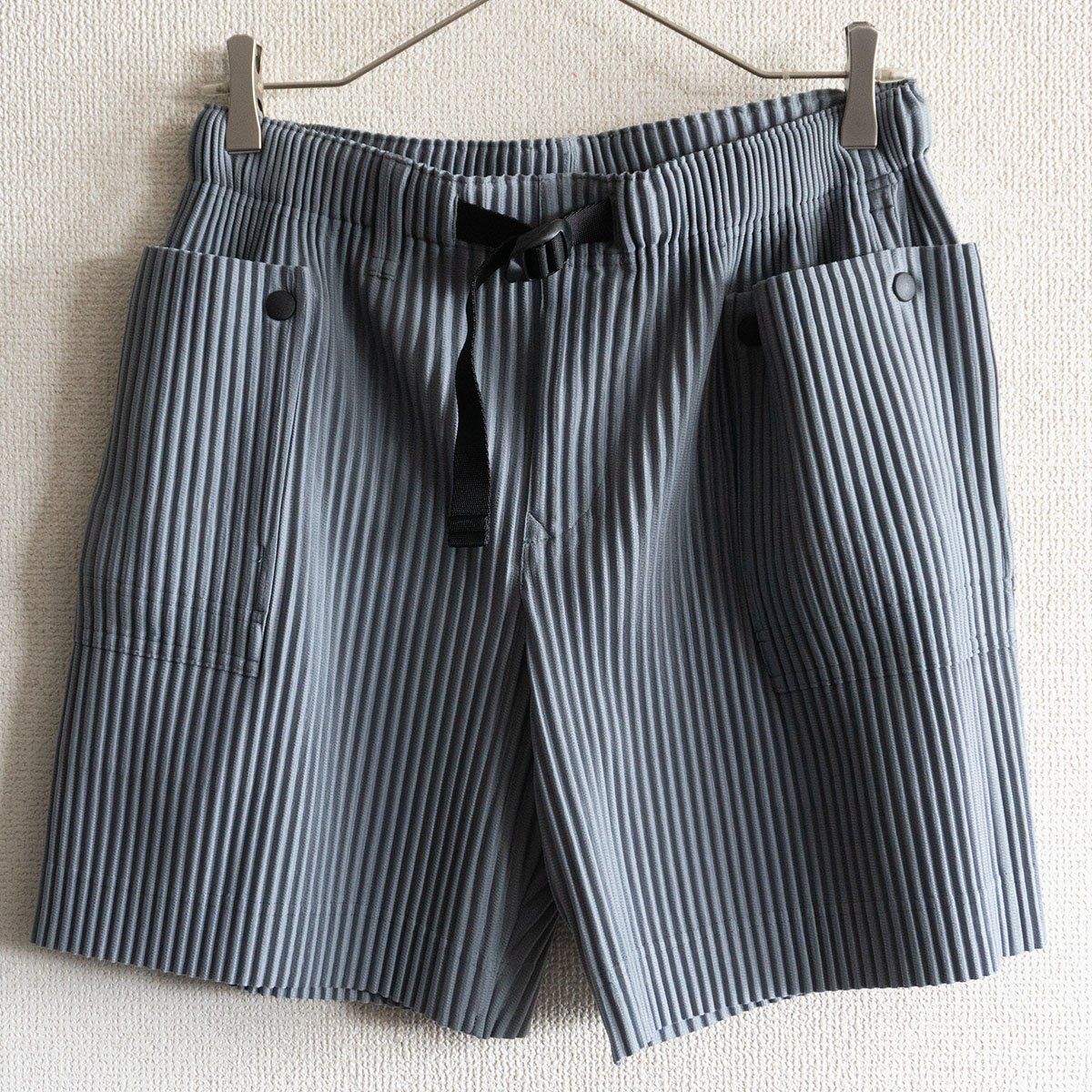 美品/23SS】 HOMME PLISSE ISSEY MIYAKE【プリーツ ショート