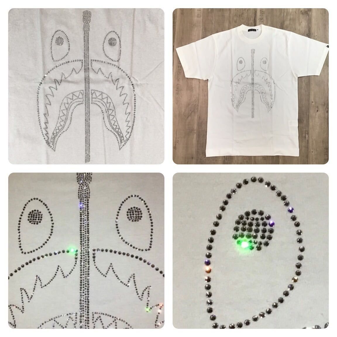 ☆新品☆ NFS限定 スワロフスキー シャーク Tシャツ Mサイズ a bathing 