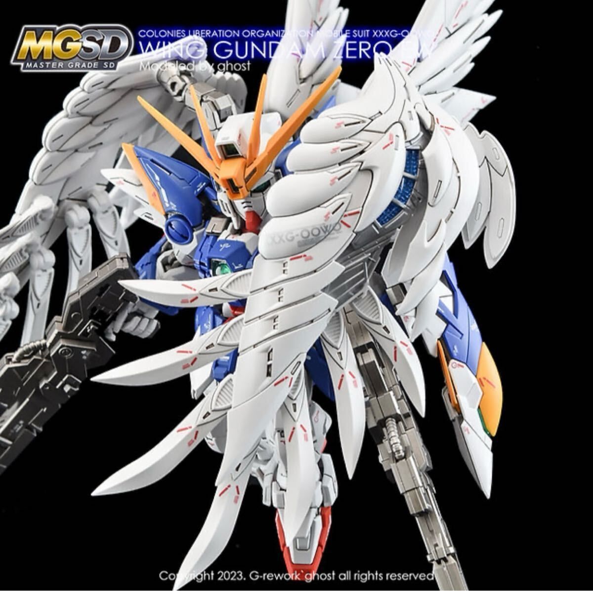 MGSD ウイングガンダムゼロ EW 専用水転写式デカール ST001