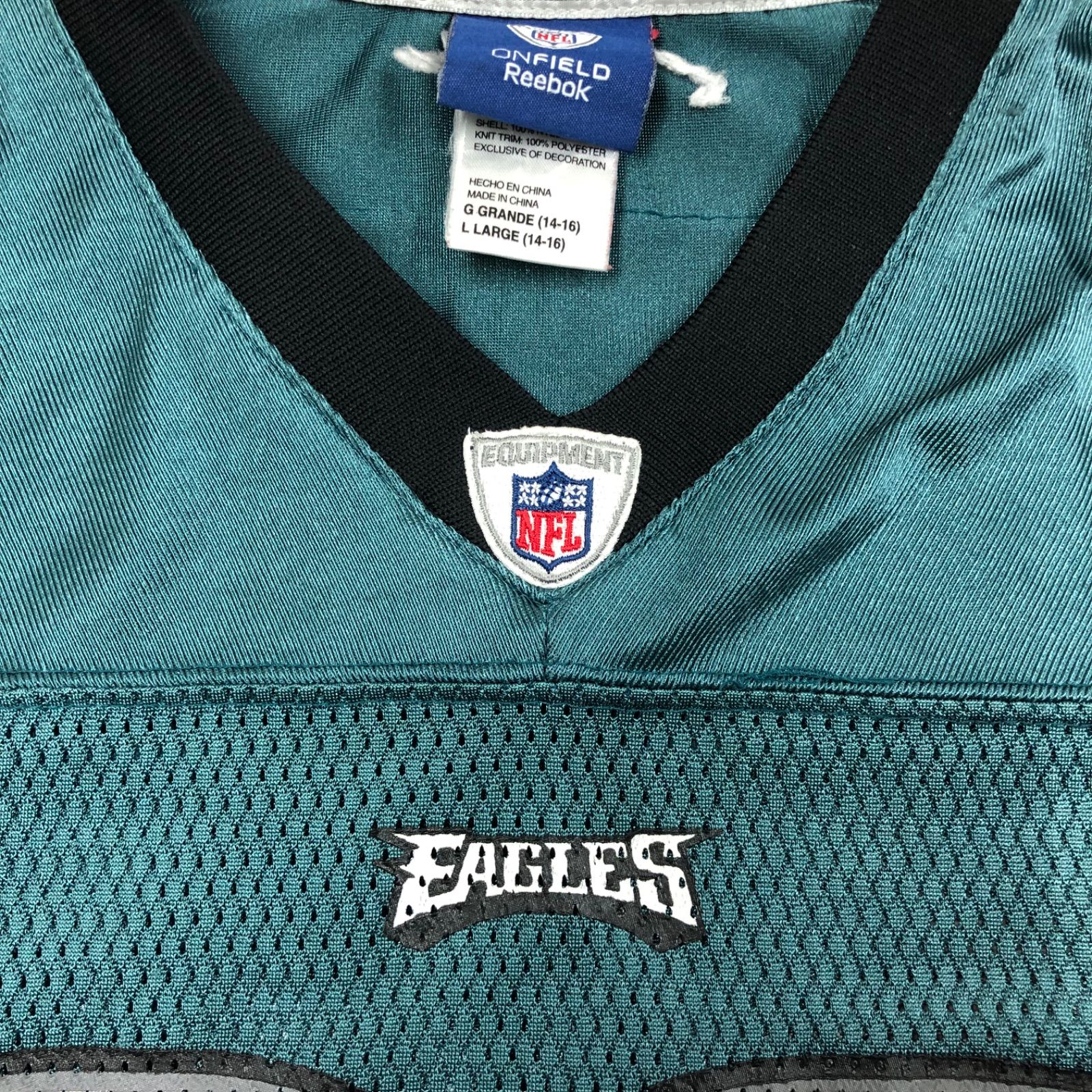 【レアL☆US輸入Lee90s】NFLイーグルス 刺繍ポロシャツ レアL☆US輸入Lee90s】NFLイーグルス 刺繍ポロシャツ
