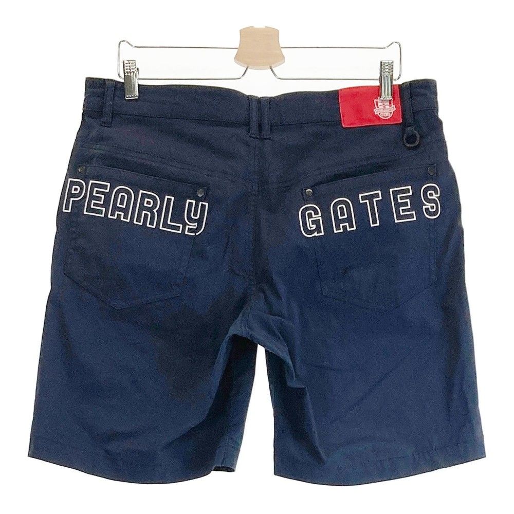 【未使用】PEARLY GATES ハーフパンツ 30周年記念モデル ネイビー サイズ：6 PEARLY GATES パーリーゲイツ 30周年 ハーフパンツ ネイビー