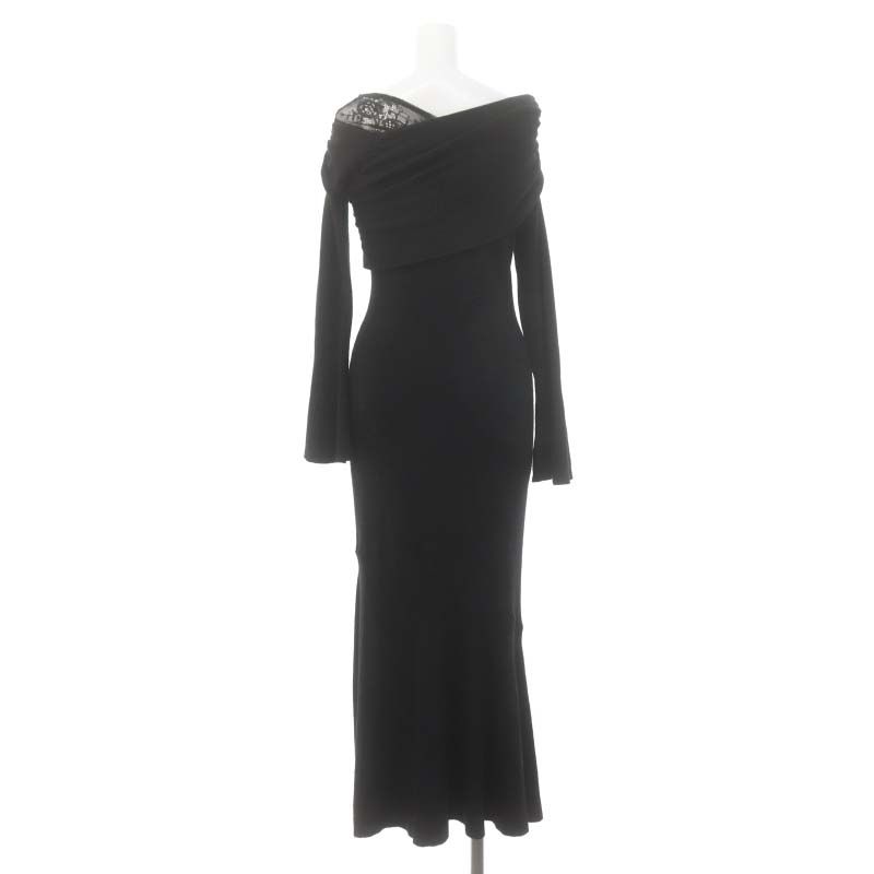 ハーリップトゥ Herlipto Peony Lace Knit Dress ワンピース ニット 
