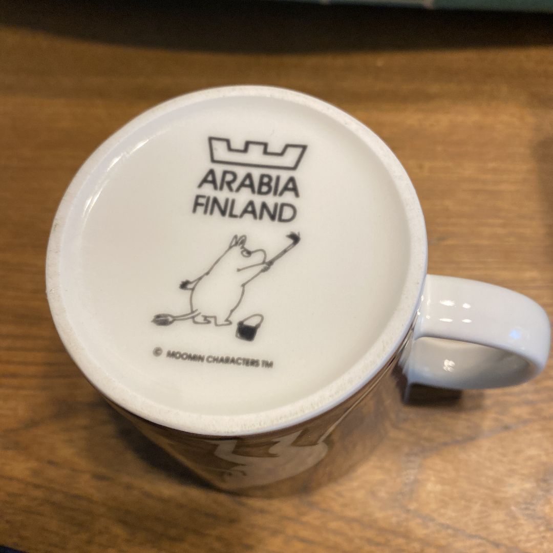 アラビア Arabia 廃盤 旧ロゴ スニフ マグカップ - メルカリ