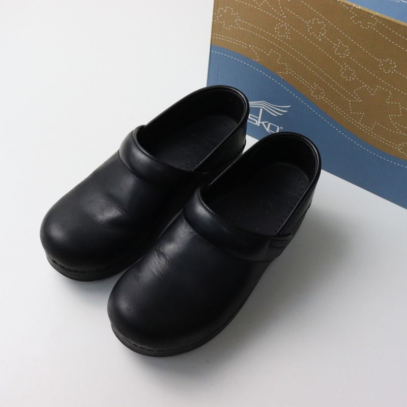 ダンスコ DANSKO PROFESSIONAL レザークロッグシューズ 36