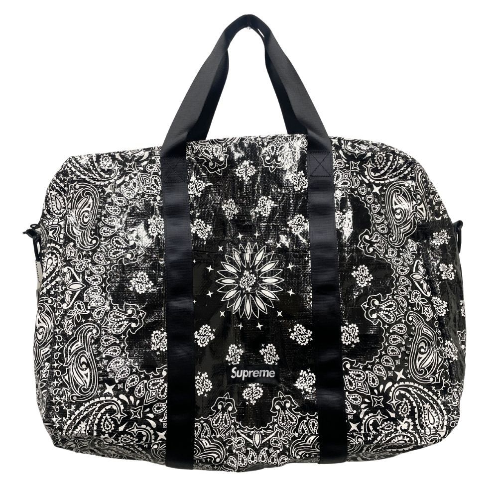 SUPREME シュプリーム Bandana Tarp Large Duffle Bag バンダナ