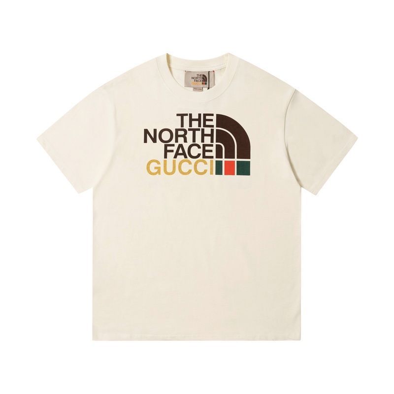 手元在庫!レア!完売品! The North Face × GUCCI Tシャツ GUCCI x THE NORTH FACE MEN'S 100% AUTHENTIC RARE GOLD T