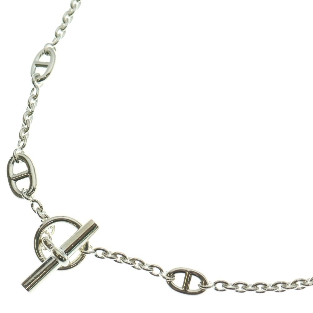 HERMES エルメス Chaine Dancre Farandole long necklace 120 シェーヌダンクル ファランドール ロング ネックレス シルバー