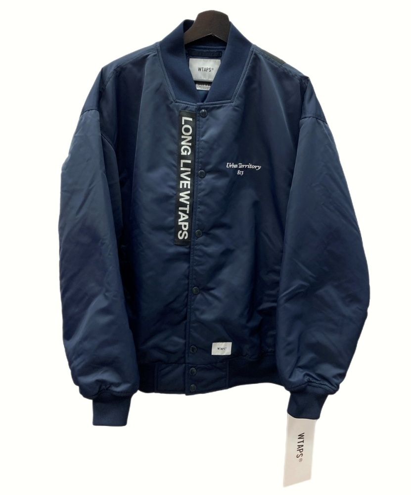 WTAPS TEAM / JACKET / NYLON. TWILL ネイビーL（XL WTAPS Team