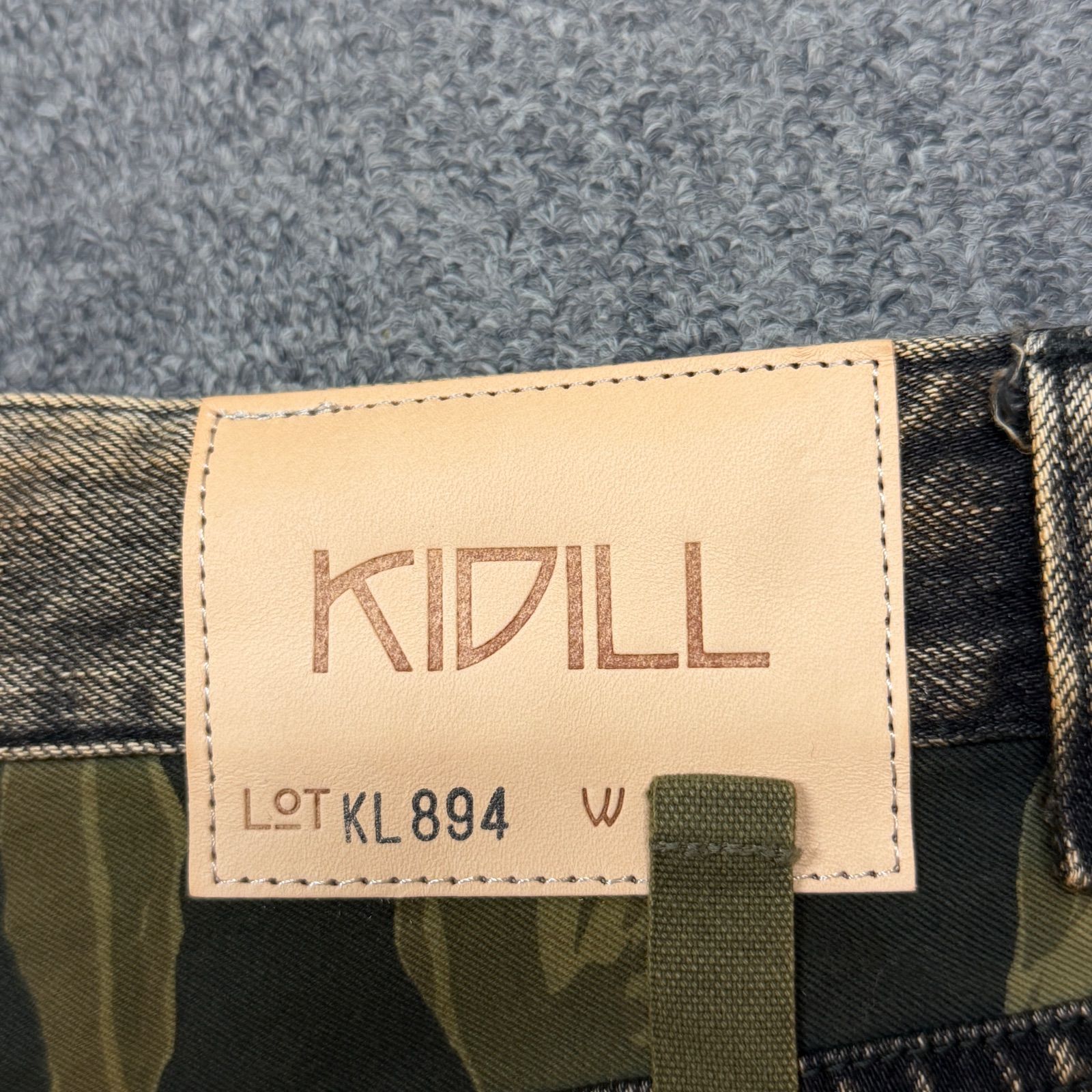 参考上代123200円 未使用品 KIDILL 24AW DESTROY DENIM PANTS