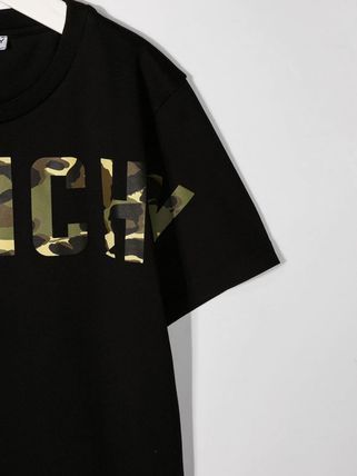 GIVENCHY KIDS カモフラージュロゴプリントコットンTシャツ 6歳用