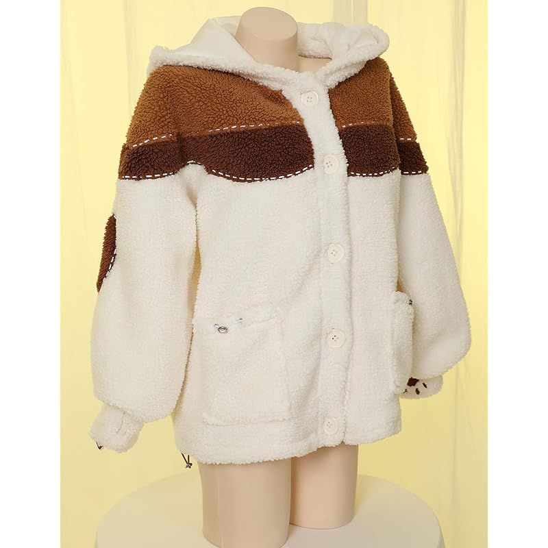 在庫 Miccostumes レディース 大人 少女 アニメ ゲーム コスチューム コスプレ コス かわいい かっこいい かわいい 萌え 愛らしい 小太り 子猫風 キャット パーカー ホームウェア フーディー 衣装セット 仮装 変身 変装 ホワイト