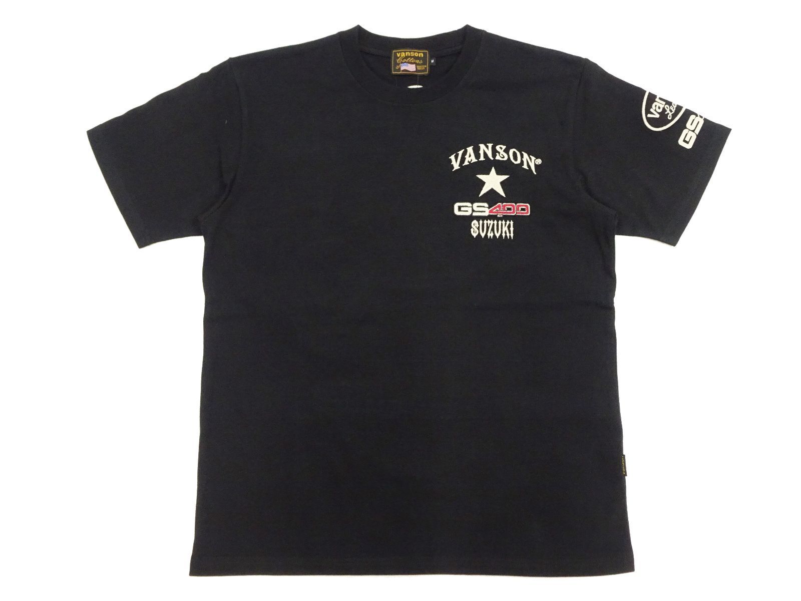 バンソン スズキ コラボTシャツ VANSON SUZUKI GS400 バイク