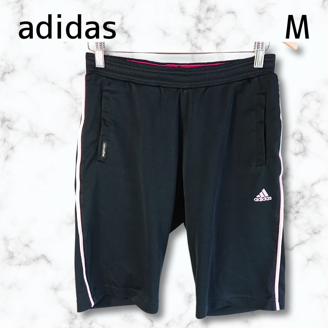 adidas ブラック ハーフパンツ a518 【adidas】アディダス ハーフパンツ (M) 黒 ブラック