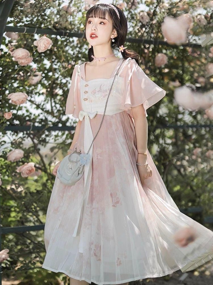 星 2025 豪華刺繍 漢服 かんふく 古風衣装 レトロ風 中華ロリータ コスプレ ワンピース 唐装 仙女服 中華風 美しい刺繍 用 舞台演出用 日常着 プレゼント用 レディース用HF 270