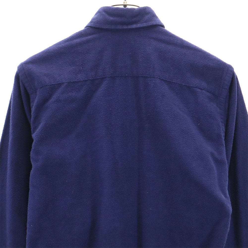 エルエルビーン 70s ヴィンテージ 筆記体タグ モアシャツ 長袖 シャツ 12 ネイビー L.L.Bean キッズ