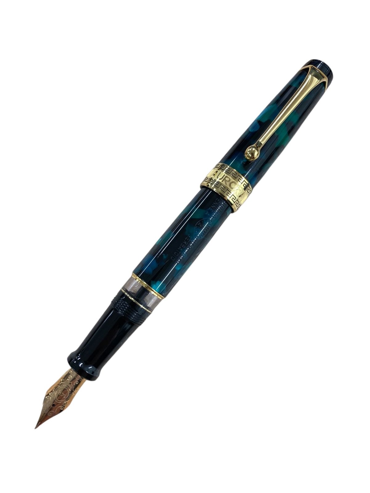 アウロラ オプティマ グリーンGT 万年筆 グリーン 14K ITFHJEFARYGI