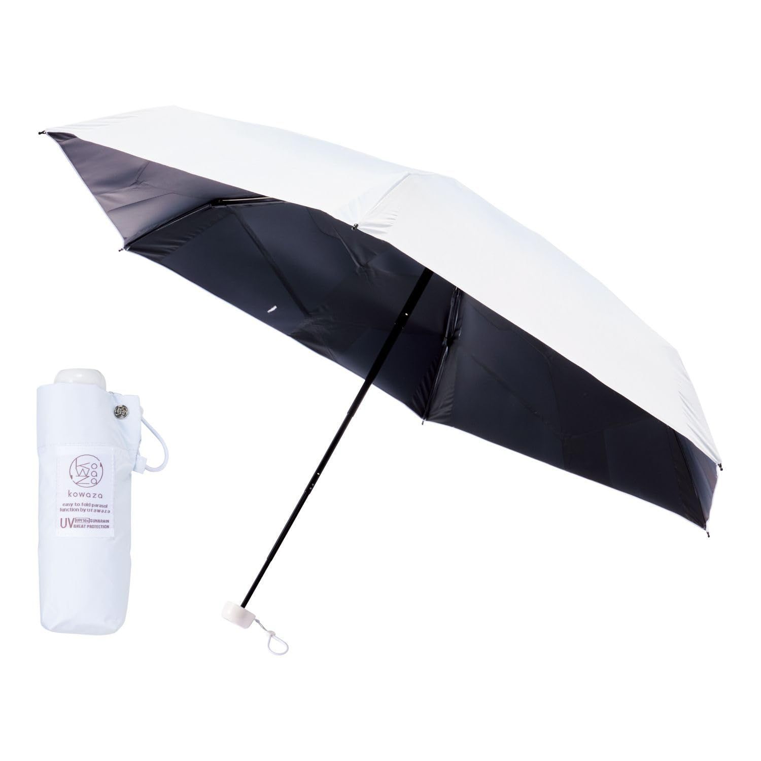 レース 日傘 鈴蘭 スズラン 折りたたみ 花 グリーン｜近沢レース