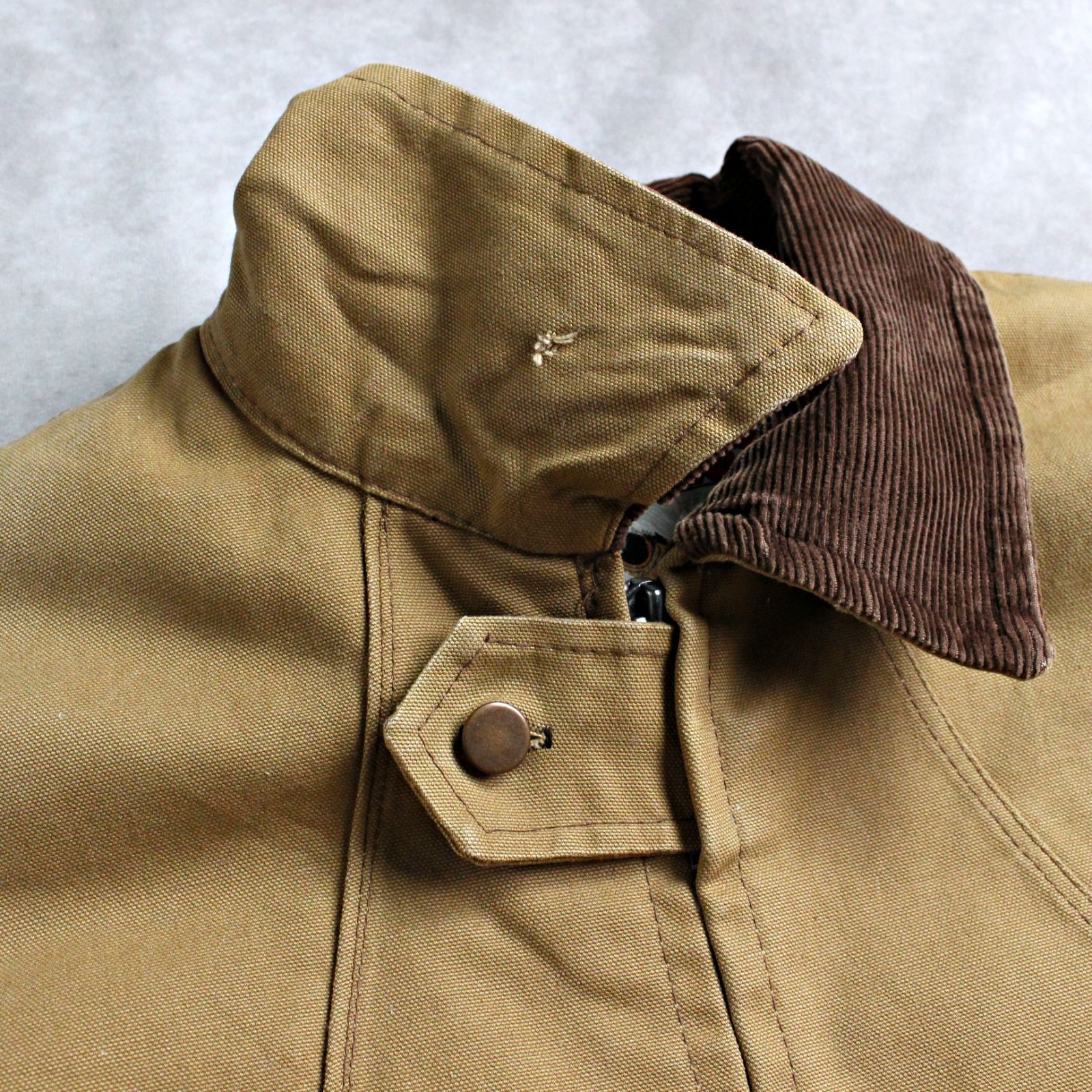 90s ビンテージ A.P.C. 裏ボア ワーク ジャケット XL茶色フランス製 L/XL】TOWNCRAFT 裏ボア ナイロン コーチジャケット ネイビー 紺