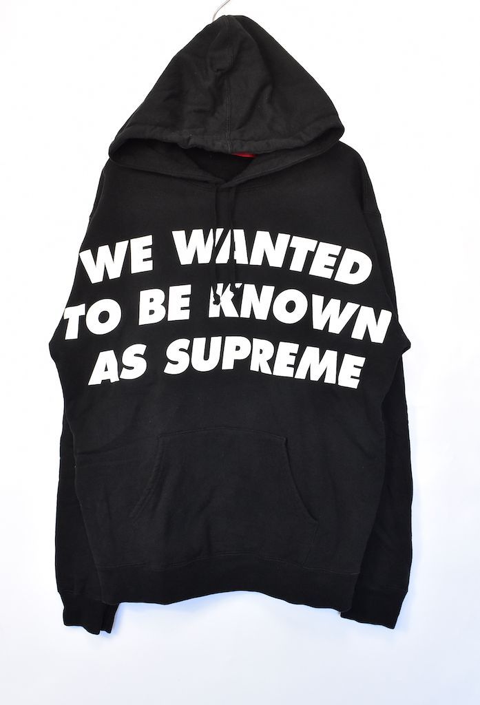 SUPREME シュプリーム 20SS Known As Hooded Sweatshirt ロゴ プリント