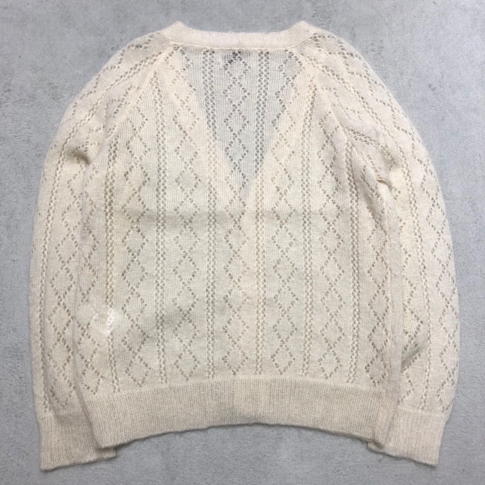 ERNEST W. BAKER Mohair Cardigan モヘアカーディガン モヘヤ