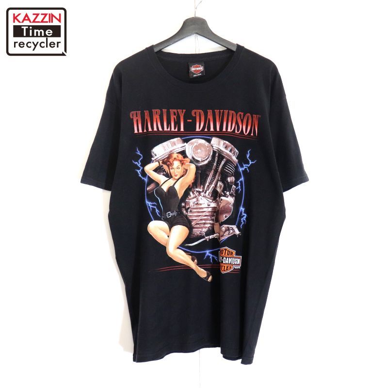 00s HARLEY DAVIDSON パンヘッド フレイム ファイヤーパターン