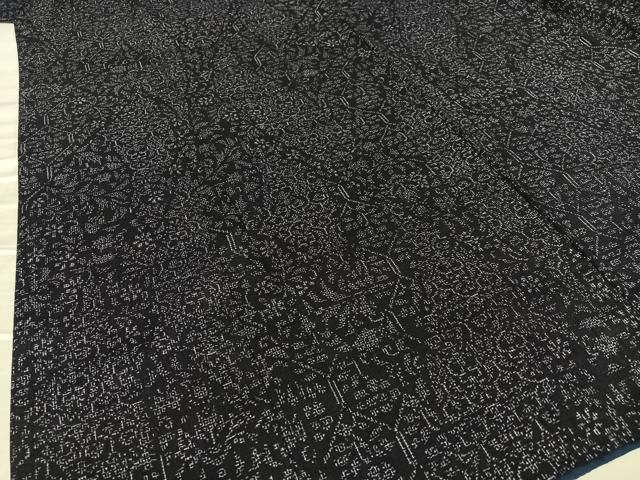 平和屋着物○結城紬 80亀甲 草花文 正絹 逸品 AAAU8386zg - メルカリ 