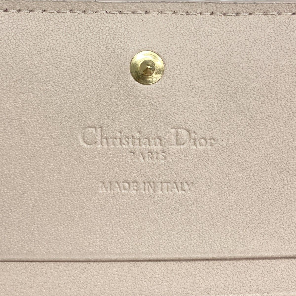 ☆SALE【5ic4147】クリスチャンディオール 財布 カナージュ レザー  