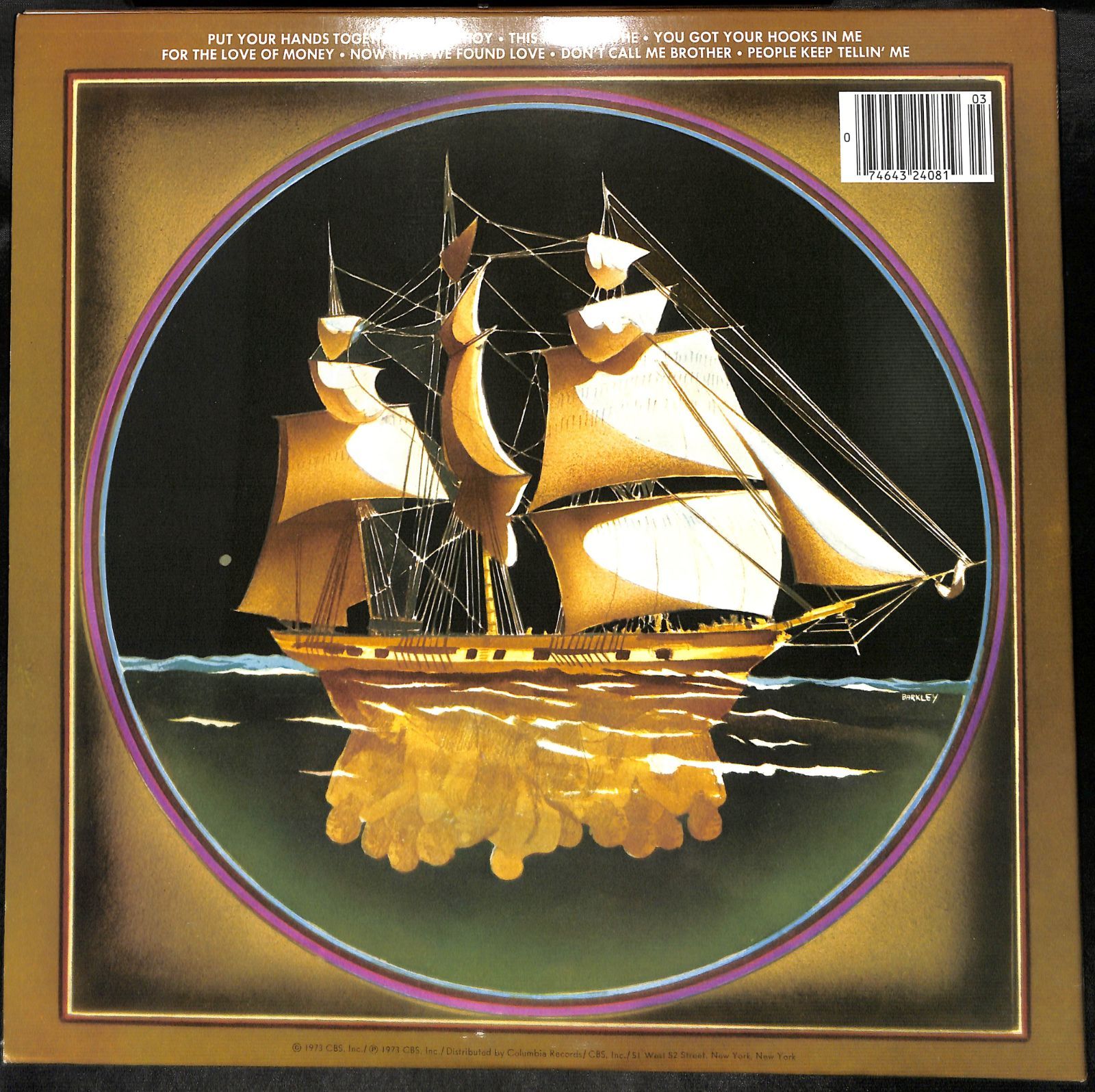 米盤/LP】The O'Jays Ship Ahoy オージェイズ - メルカリ