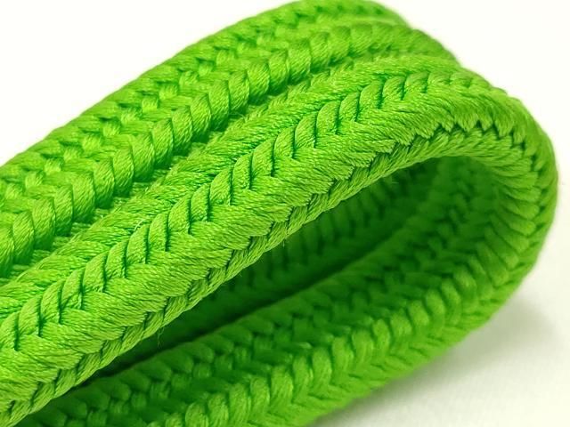 平和屋着物 上 有職組紐道明 帯締め 冠組 鶸萌黄色 宮内庁御用 国立博物館御用 東京芸術大学御用 AABB7025ay