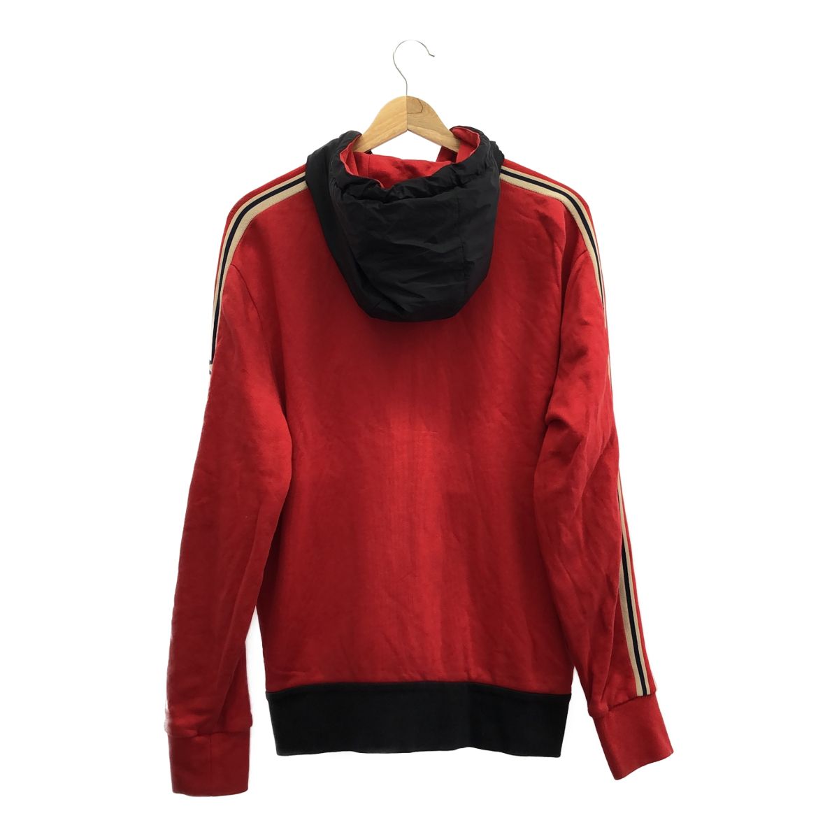 MONCLER ジップアップパーカー 赤⁄ネイビー MONCLER（パーカー