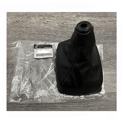 新品 三菱 CP9A ランサーエボリューション 5 6 純正 ギアシフトレバーブーツ カバー 青ステッチ MITSUBISHI COVER GEARSHIFT LEVER Blue