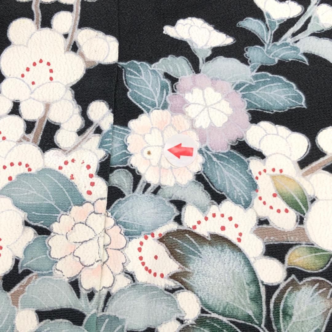 黒留袖 作家物 友禅 美しい花模様 K-4888 - メルカリ 