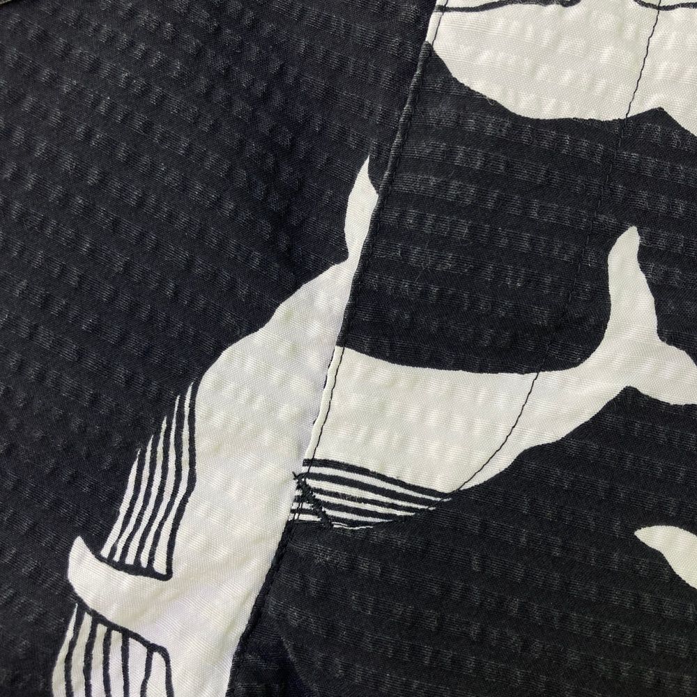 サイズ：4 PEARLY GATES パーリーゲイツ シアサッカー ハーフパンツ