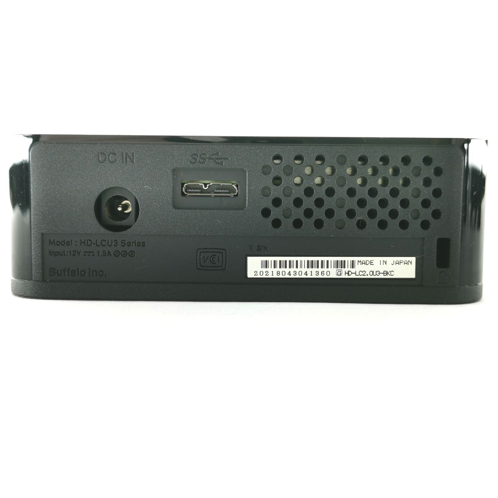 BUFFALO バッファロー 外付けハードディスク HD-LC2.0U3 2TB パソコン 