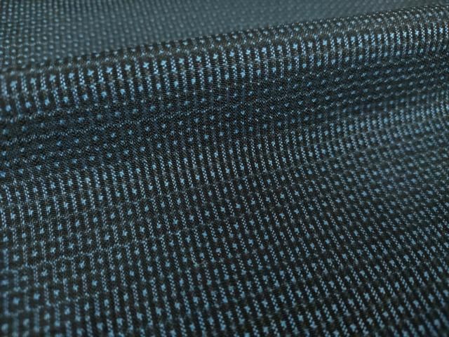 平和屋着物○男性 本場大島紬 アンサンブル 長羽織 100亀甲 総詰め