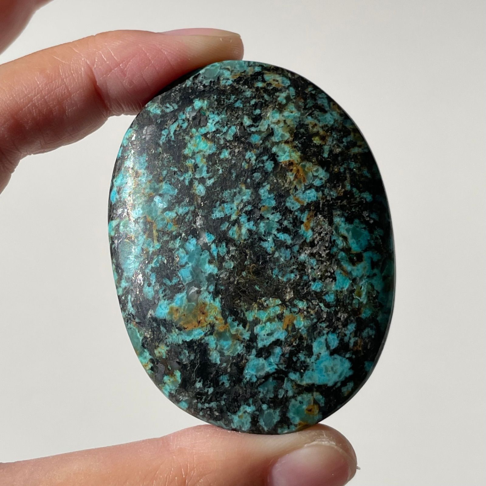 アフリカ産︎turquoise　ターコイズ|パーム　palm①|天然石　パワーストーン　gem stone