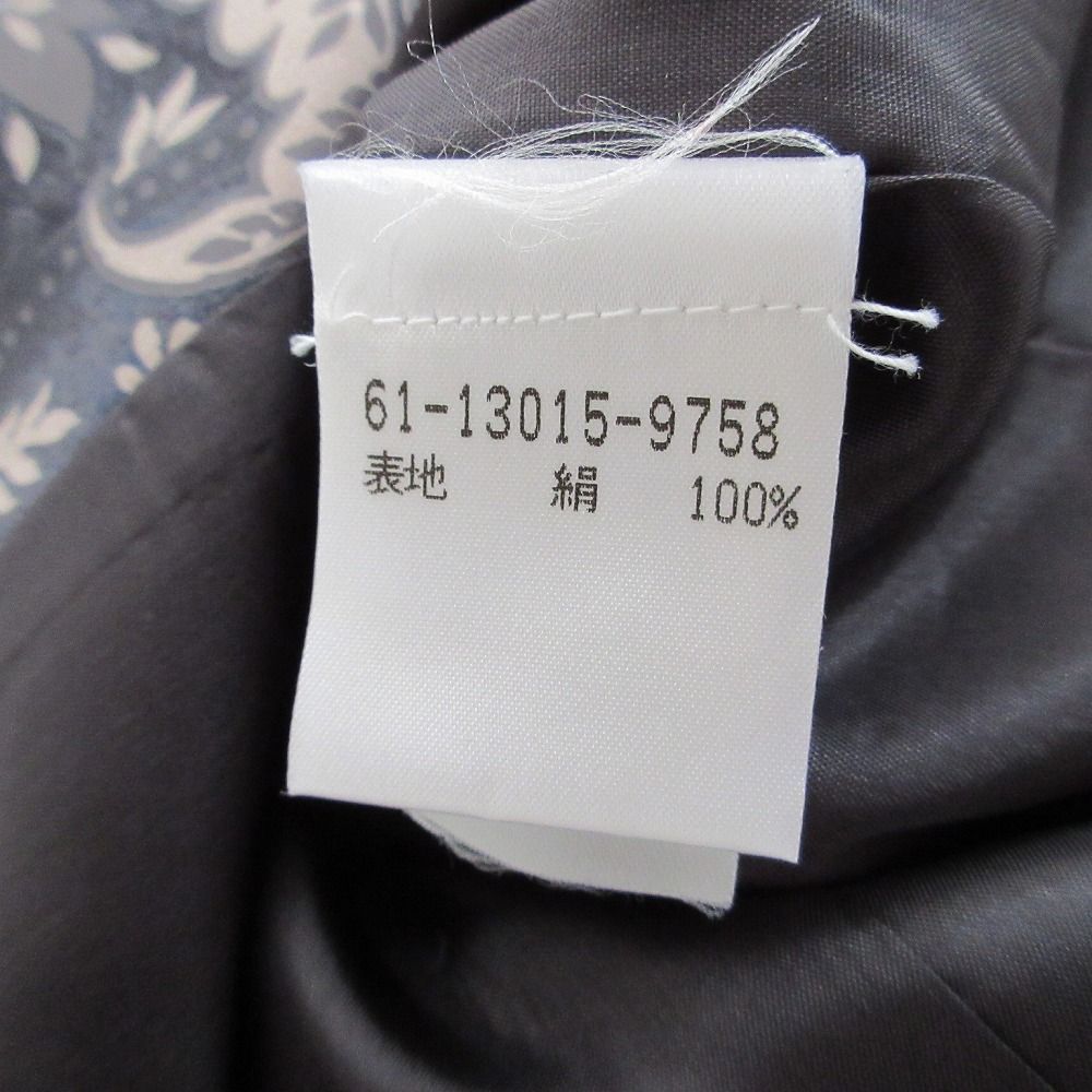 ETRO エトロ シルク ペイズリー柄 テーラードジャケット 3B