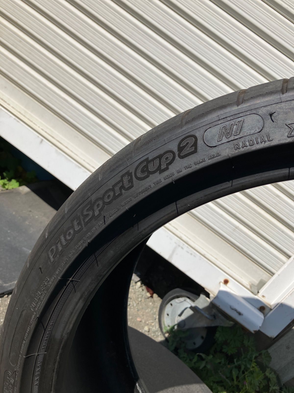 送料込み]245/35 R20 2023年製 MICHELIN Pilot Sport Cup2ミシュラン