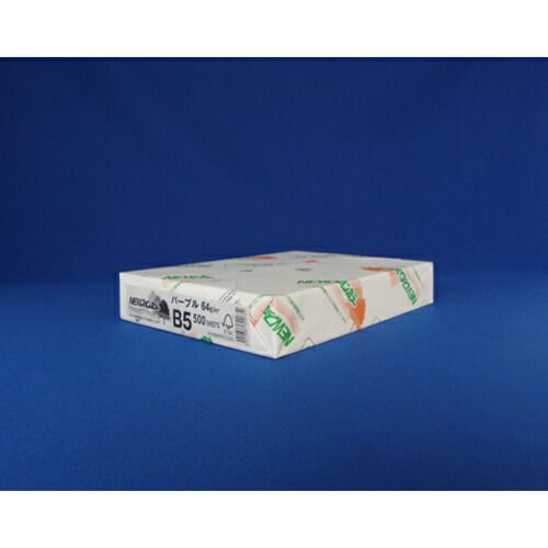 （まとめ） コピー用紙（カラー用紙） 北越紀州 ＮＥＷファインカラー  NEWﾌｧｲﾝｶﾗ-B5ﾊﾟ-ﾌﾟﾙ 4535449317410  1冊【×10セット】