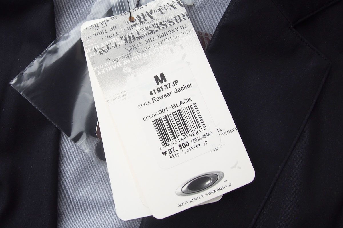 ｜♥｜オークリー｜OAKLEY｜ジャケット｜REWEAR JACKET｜メンズウェア｜M
