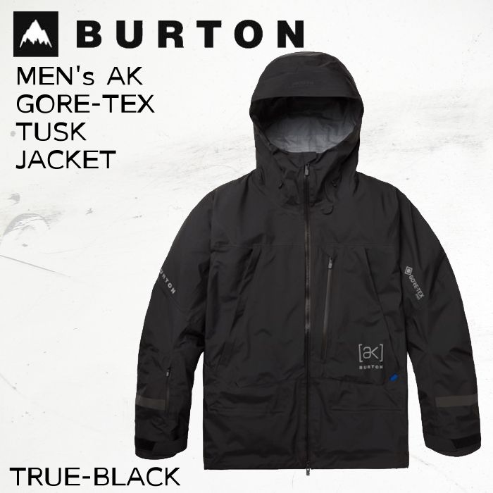 バートン スノーウェア ジャケット メンズ 21041105400 23-24 BURTON AK GORE-TEX TUSK JACKET 男性用 ゴルテックス タスク 2024 日本正規品