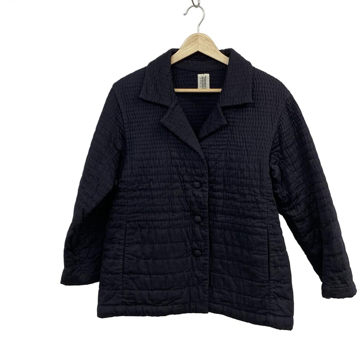 HaaT HeaRT ハート コート サイズ3 L レディース - ダークネイビー 長袖|ショート丈|キルティング|春|秋