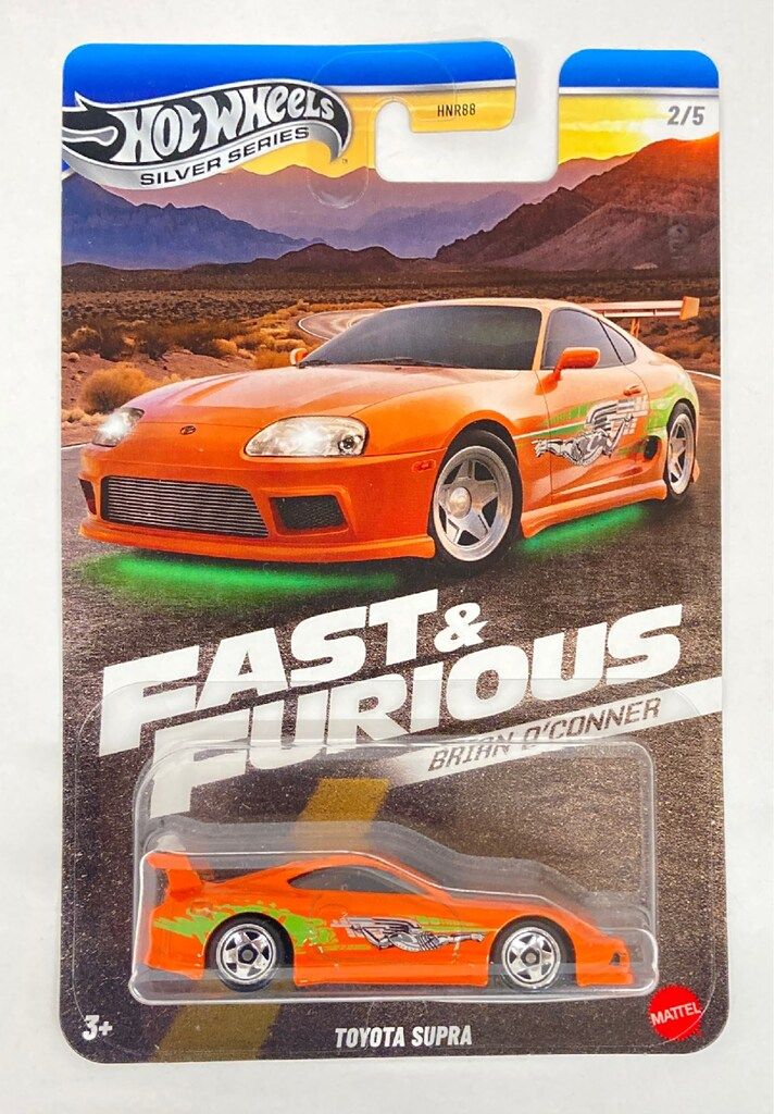MATTEL HOTWHEELS FAST&FURIOUS BRIAN O'CONNER JBY30 TOYOTA SUPRA 2